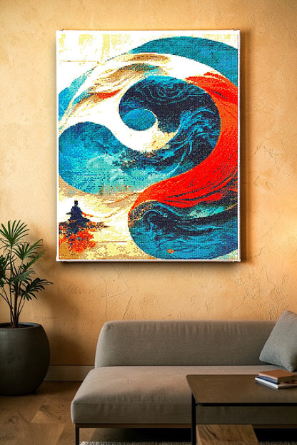Yin Yang - hondep 5D Elmas Boyama
